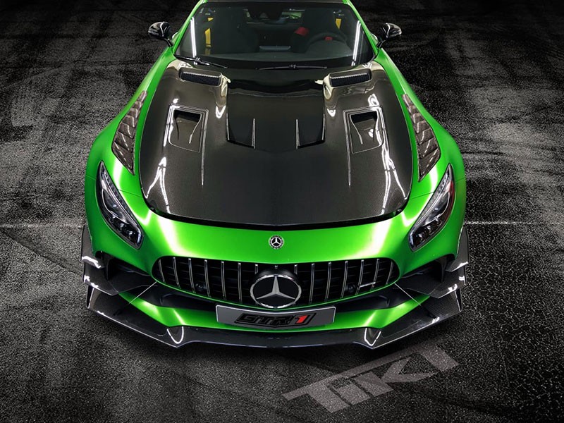 FULL CARBON WHEELHOUSE VENTS (LOUVER) FOR AMG GT R/C/S
