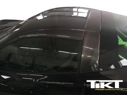 TIKT REAL CARBON ROOF SKIN FOR C6