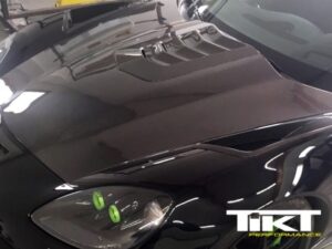 TIKT GENUINE CARBON HOOD WITH VENTS FOR C6