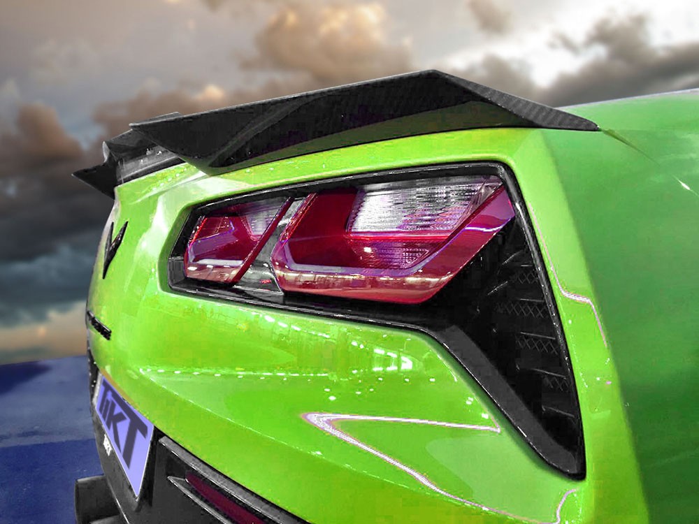 TIKT REAL CARBON REAR SPOILER FOR C7 Z06