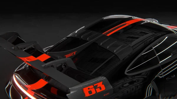 Porsche 911 GT3 RS 2023 – Heckscheibenabdeckung